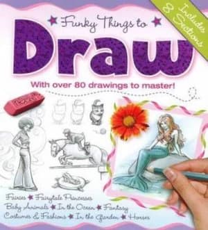 Image of Funky Things to Draw by Hinkler Books Pty Ltd Hardback