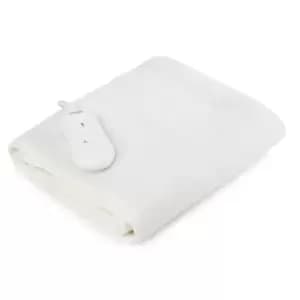 Image of Double Heated Under Blanket - White