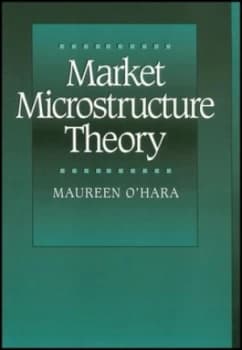 Image of Market Microstructure Theory by Maureen Ohara Book