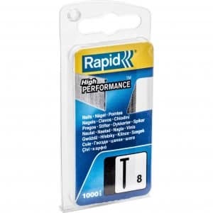 Image of Rapid Type 300 Brad Nails 15mm Pack of 1000