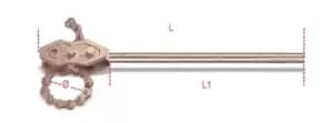 Image of Beta Tools Spark-Proof Reversible Chain Pipe Wrench Max Ø: 200mm 003860809