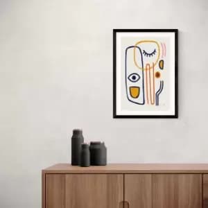 Image of East End Prints Feel Good Print MultiColoured