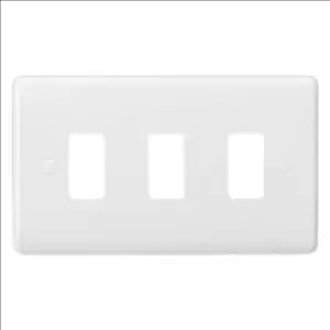 Image of KnightsBridge Curved edge 3G grid faceplate