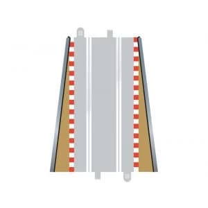 Image of Lead in / Lead Out Borders (Set Of 2) Scalextric Accessory Pack