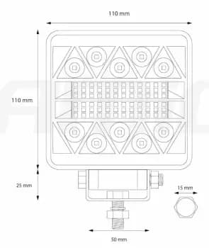 Image of AMiO Worklight 02429