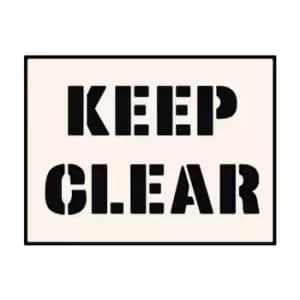 Image of Keep Out Stencil (600 X 800MM)