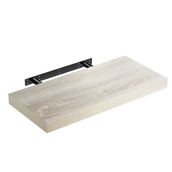 Image of Floating Wall Shelf 50cm with Wall Mount - Oak