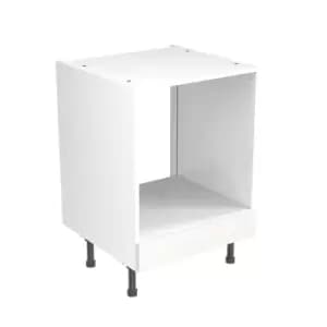 Image of KitchenKIT J-Pull Handleless 60cm Base Oven - Gloss White