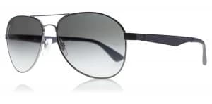 Image of Ray-Ban 3549 Sunglasses Matte Gunmetal 029/11 61mm