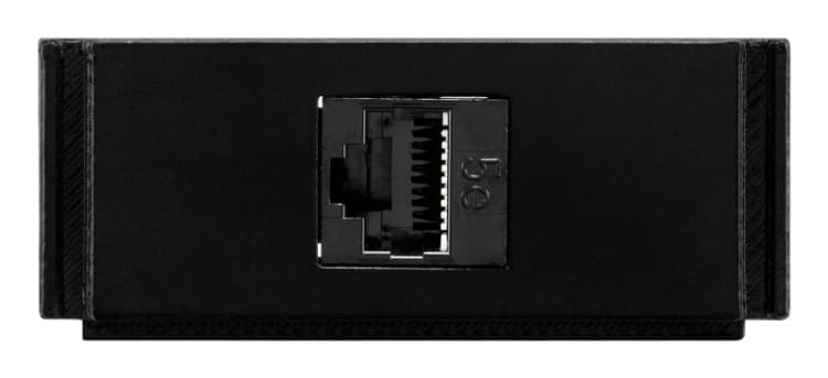 Image of AMX HPX-N100-RJ45 outlet box Black
