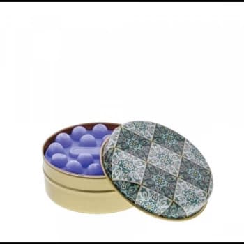 Image of Teal Squares with Lavender Soap