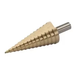 Image of Silverline Titanium-Plated HSS Step Drill 4 - 30mm 675316