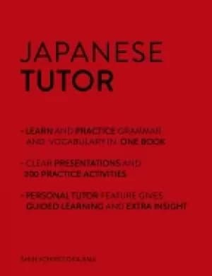 Image of japanese tutor grammar and vocabulary workbook advanced beginner to upper i