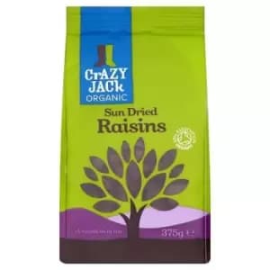 Image of Crazy Jack Organic Sun Dried Raisins 375g