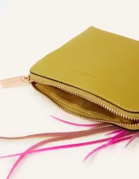 Image of Accessorize Womens Classic Coin Purse Green