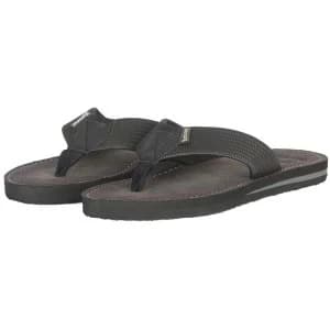 Image of Barbour Mens Toeman Beach Sandals Black 8