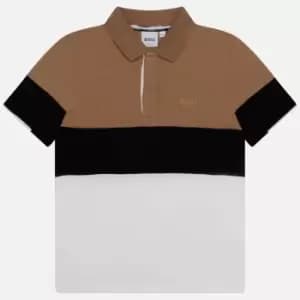 Image of Hugo Boss Stripe Polo Shirt - 12 Years