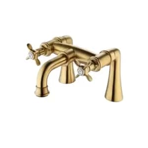 Image of Brass Bath Mixer Tap - Camden