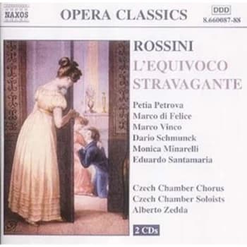 Image of Marco Di Felice - L'equivoco Stravagante (Zedda, Czech Chamber Soloists) CD