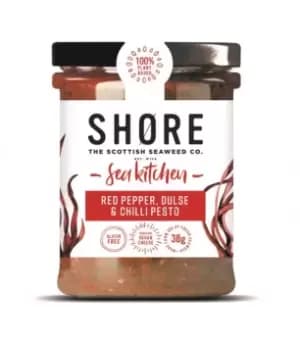 Image of Shore Scottish Seaweed Red Pepper & Dulse Pesto 180g