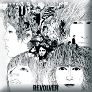 Image of The Beatles - Revolver Pin Badge