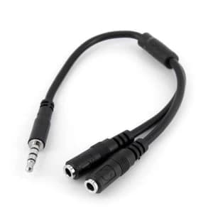 Image of StarTech 4 Pin to 2x 3 Pin 3.5mm Splitter
