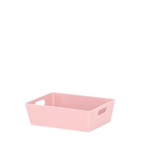 Image of Wham Studio Pink 3.1 Rectangular Basket Set of 5 Plastic