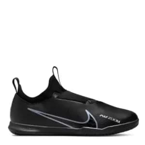 Image of Nike Jr. Zoom Mercurial Vapor 15 Academy IC Little/Big Kids Indoor/Court Soccer Shoes - Black