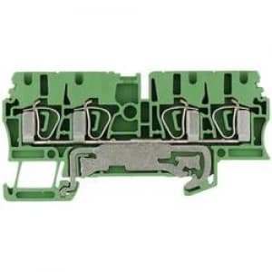 Image of Weidmueller 1608660000 ZPE 2.54AN 0.5 4 mm2 Green yellow