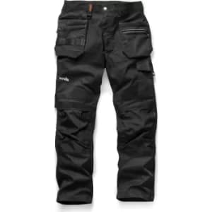 Image of Scruffs Trade Flex Work Trousers Black 34" 31"