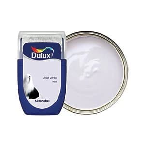 Image of Dulux Violet White Matt Emulsion Paint 30ml