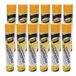 Image of ProSolve Temporary Linemarker Spray Paint, Blue - 12 x 750ml