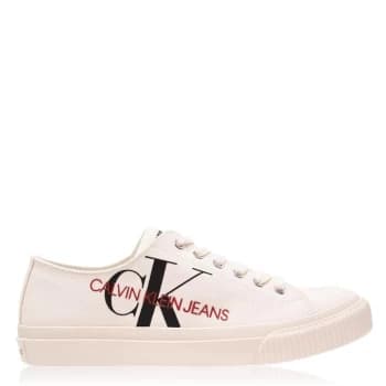 Image of Calvin Klein Jeans Idol Low Top Trainers - White