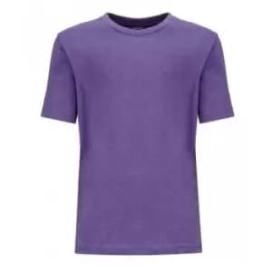 Image of Next Level Childrens/Kids Short-Sleeved T-Shirt (11-12 Years) (Purple)