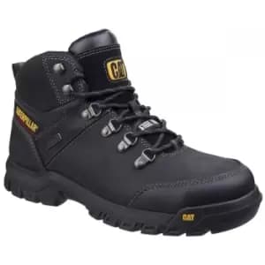 Image of Caterpillar Mens CAT Framework S3 Safety Leather Boots (11 UK) (Black)