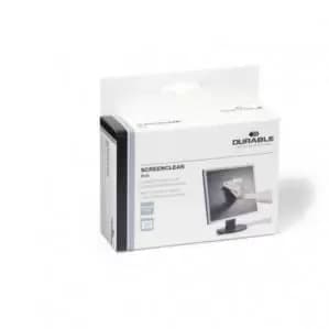 Image of Durable SCREENCLEAN Duo Pack of Wet & Dry Wipes Pack of 10