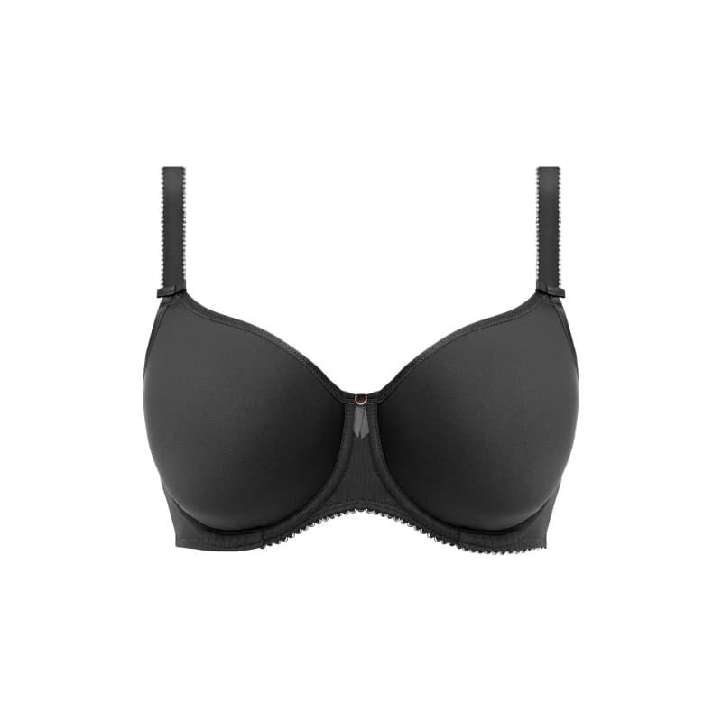 Image of Fantasie Rebecca Essentials Underwired Spacer Full Cup Bra Black female 32H