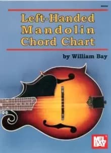 Image of Left-Handed Mandolin Chord Chart