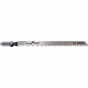 Image of Bosch T301 CD Wood Cutting Jigsaw Blades Pack of 3