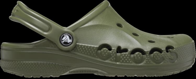 Image of Crocs Unisex Baya Clogs Army Green W7/M6