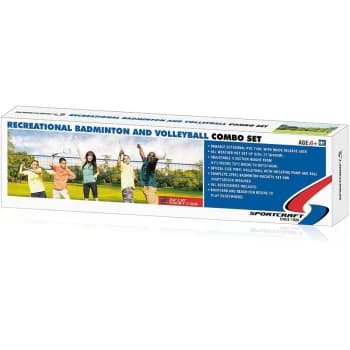 Image of Badminton & Volleyball Combo Set - Sportcraft