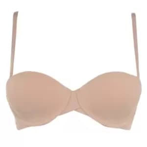 Image of Calvin Klein Calvin Strapless Bra - Beige