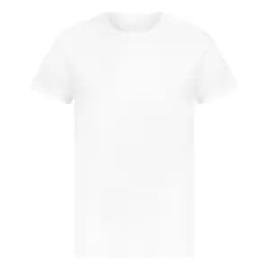 Image of Casual Classics Mens Premium Ringspun Tee (S) (White)