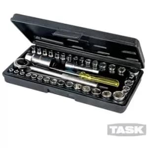Image of 729799) Socket Set 40pce - Task
