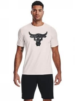 Image of Urban Armor Gear Training Project Rock Brahma Bull T-Shirt - White/Black Size M Men