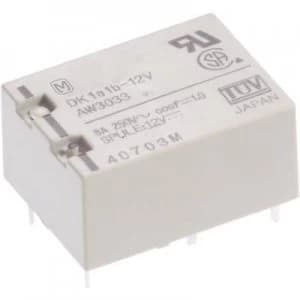 Image of Panasonic DK1A12VF 12V DC 10A PCB Relay