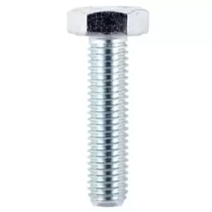 Image of Hexagon High Tensile Set Screw Zinc Plated M10 60mm Pack of 100