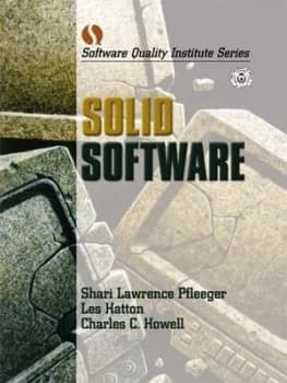 Image of Solid Software by Shari Lawrence Pfleeger Paperback