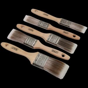 Image of Sealey 5 Piece Paint Brush Set