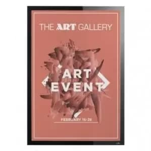 Image of Durable DURAFRAME® Poster Sun 70 x 100cm Silver Pack of 1